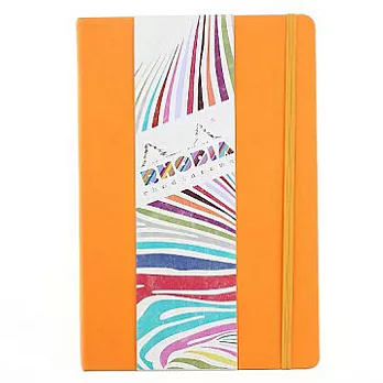 Rhodia RHODIARAMA 彩色筆記本(A6)(橫間/象牙色)(ORANGE)