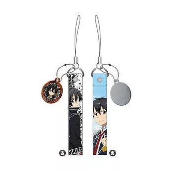 刀劍神域特製液晶潔拭手機吊飾:桐人