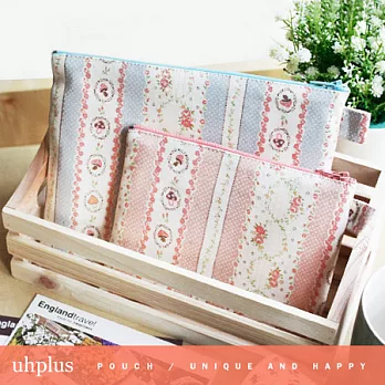 uhplus Flat Pouch 收納袋- 蘑菇森林(2入)