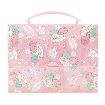 SANRIO 雙星仙子文件收納提盒-彩虹