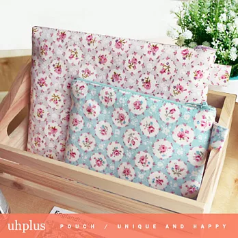 uhplus Flat Pouch 收納袋- 英式鄉村圓舞曲(2入)