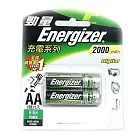 Energizer勁量高效能型鎳氫充電電池 3號2000mah(2入)