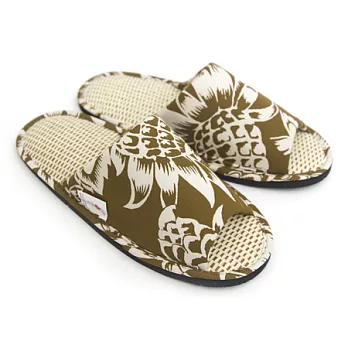 異想花園紙蓆室內拖-咖啡(28)