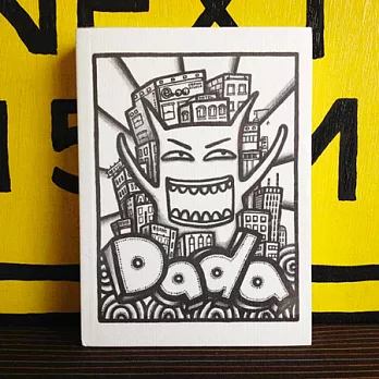 「MonkeyCookie」A6空白筆記本- DaDa