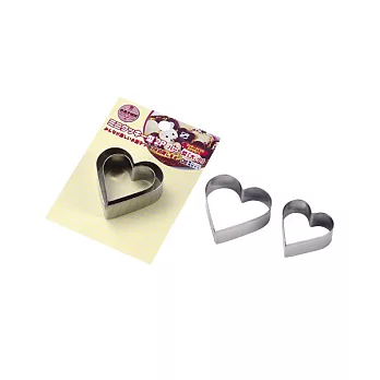 ECHO 迷你餅乾模型(大小心型)-2入