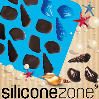 【Siliconezone 】施理康耐熱貝殼造型巧克力模/冰模