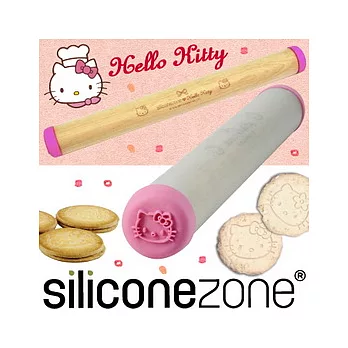 【Siliconezone 】施理康Hello Kitty耐熱矽膠擀麵棒