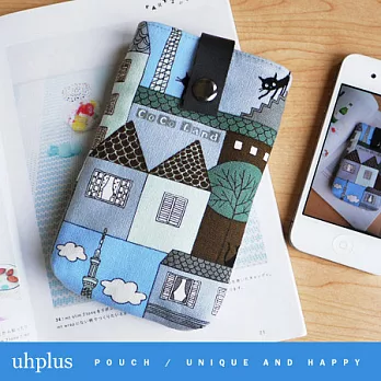 uhplus 手機袋- 屋頂上的貓