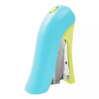 urban prefer / 姿態省力60%釘書機 藍/黃 新泡殼