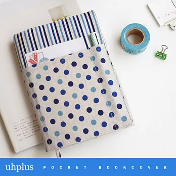 uhplus Pocket 書衣- 辛希亞的夏日練習曲.風吹(藍)