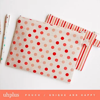 uhplus Flat Pouch 收納袋- 辛希亞的夏日練習曲.花語(2入)