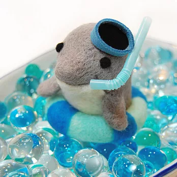 <雙手牌>羊毛氈材料包-海豚小教練