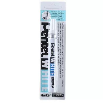 【Pentel】X100WM油漆筆 中白