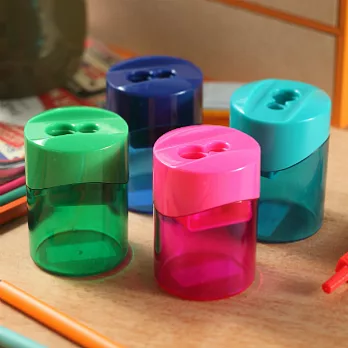 M+R德國容器削筆器(A)(雙孔)(多款顏色,隨機出貨)