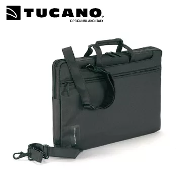 TUCANO WORK_OUT 時尚亮彩薄型側背包MB Air/Pro 15.4 " 經典黑