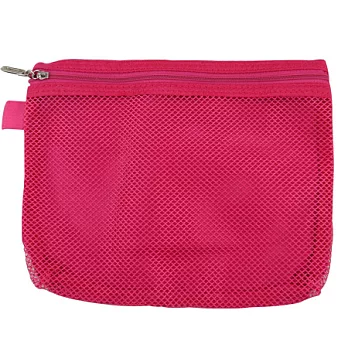 《旅行玩家》 網眼萬用收納袋-2入桃紅X2