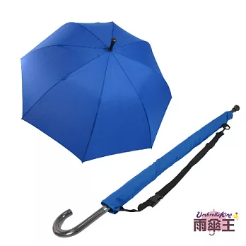 【雨傘王】BigRed大黃蜂-寶藍☆大傘面 堅固防風自動直傘