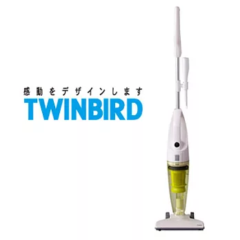 日本TWINBIRD手持直立兩用吸塵器TC-5121TWG(嫩芽綠)