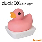 日本 Dreams 小鴨LED防水沐浴漂浮氣氛燈(大)粉紅