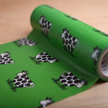 日本mt wrap包裝/黏貼和紙_Lisa Larson_cow(155mm x 5 m)(替換內捲_不含紙盒)