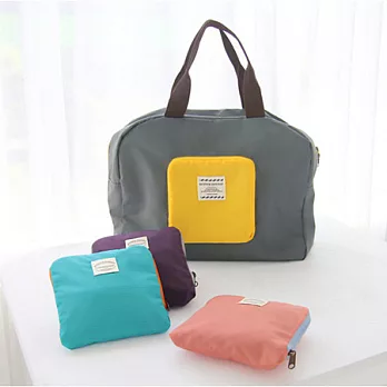 街頭玩家折疊吐司肩背包-朝氣灰