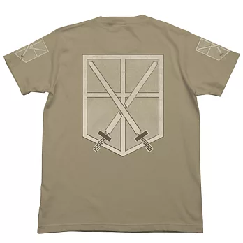 《進擊的巨人》訓練兵團 T恤 卡其色(M)---Cospa出品(日版原裝)