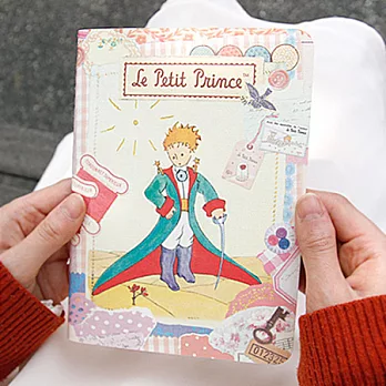 Vintage 條紋筆記本(M)-小王子