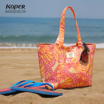 KOPER【繽紛趣】愛麗絲側肩袋(A4)蜜桃橘