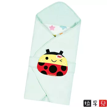 【拉孚兒 Naforye】3in1春夏田園包巾被瓢蟲