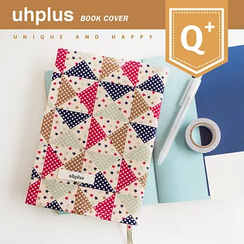 uhplus Q-plus手感書衣/ 歡樂嘉年華.復古風