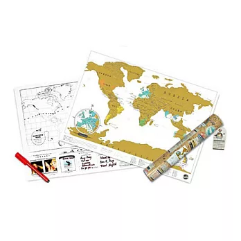 刮刮樂世界地圖(小)