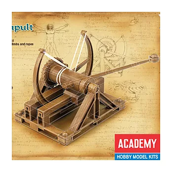 【iron-hero】ACADEMY 達文西系列模型 - 投石機