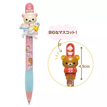 San-X 拉拉熊 10周年 Wonderland 系列自動鉛筆。白馬懶妹