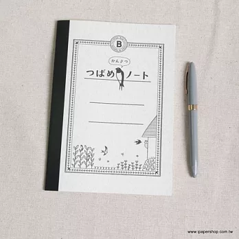 燕子筆記本 Tsubame Noteつばめ かんさつ ノート 鳥類觀察筆記本 TY2050
