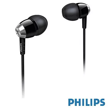 PHILIPS SHE7000 密閉式耳道式耳機(黑色)