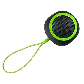 iUi BeYo可攜式無線藍牙音箱新基準-黑體青綠環