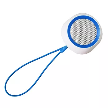 iUi BeYo可攜式無線藍牙音箱新基準白體天藍環