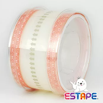 【ESTAPE】易撕貼OPP透明抽取式膠帶(粉豬鼻)