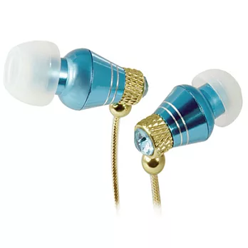 CLiPtec Crystalica Max冰晶耳塞式耳機香檳藍