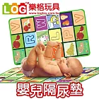 LOG 樂格  嬰兒防水隔尿墊–水果字母ABC