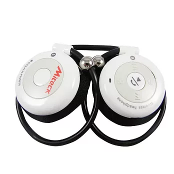 Miteck 可通話藍芽耳機 - 時尚白