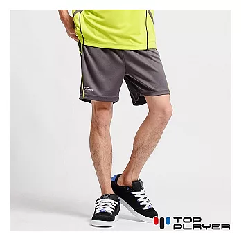 【TOP PLAYER】勁速型男吸排運動褲-男(酷深灰) -褲3XL酷深灰