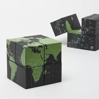 geografia_eight cubes_八個立方體紙製地球儀(地球與天空)(英文版)