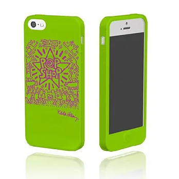 GRAPHT iPhone 5 塗鴉設計師 POP SHOP 激光雕刻保護套綠色