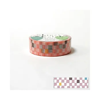 Shinzi Katoh 插畫家M6紙膠帶15mm-普普方塊