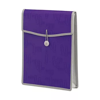 【富美特】直立行動收納包-A4.i Clip系列紫