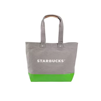 【星巴克】星巴克帆布旅行提袋-綠
