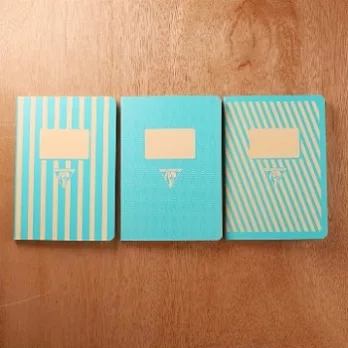 法國Clairefontaine_復古筆記本(方眼)(A5)(綠松色)(3種封面/隨機出貨)