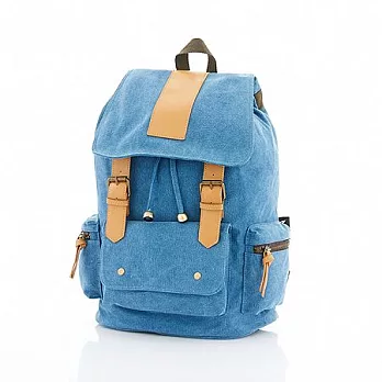 PORTMAN 自然風格後背包PM133906牛仔藍