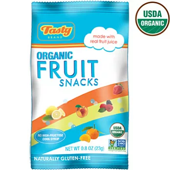 美國味美牌Tasty Brand 有機水果軟糖-綜合水果(Mixed Fruit 隨身包)